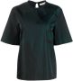 Elie Saab T-shirt met monogramprint Groen - Thumbnail 1