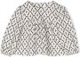Elisabetta Franchi La Mia Bambina Shirt met geometrische print Beige - Thumbnail 1