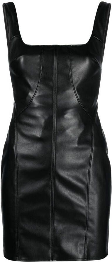 Elisabetta Franchi Mouwloze mini-jurk Zwart