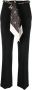 Elisabetta Franchi Cropped broek Zwart - Thumbnail 1