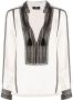 Elisabetta Franchi Top met lange mouwen Beige - Thumbnail 1