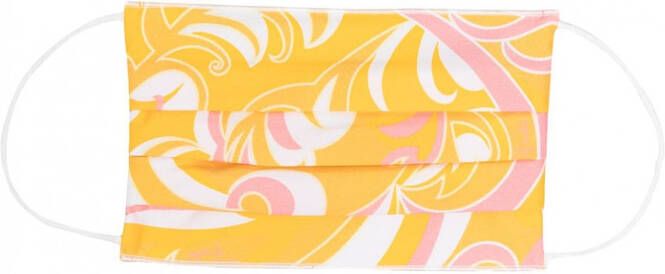 PUCCI Mondkapje met print Geel