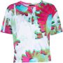 Emporio Armani Blouse met bloemenprint Roze - Thumbnail 1