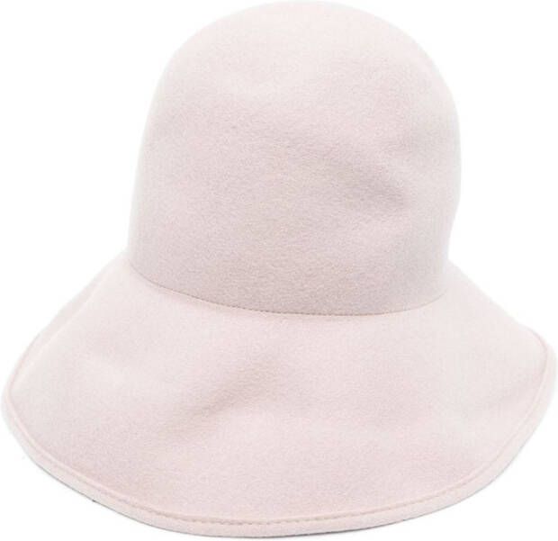 Emporio Armani Asymmetrische hoed Roze