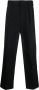 Emporio Armani Broek met geplooid detail Zwart - Thumbnail 1