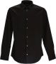 Emporio Armani Button-up overhemd Zwart - Thumbnail 1