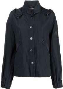 Emporio Armani Jack met afneembare capuchon Blauw