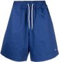 Emporio Armani Bermuda shorts met trekkoord Blauw - Thumbnail 1