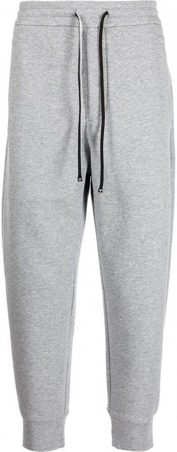 Emporio Armani Elastische trainingsbroek Grijs