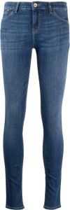 Emporio Armani Jeans met geborduurd logo Blauw