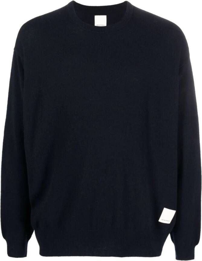 Emporio Armani Fijngebreide trui Blauw
