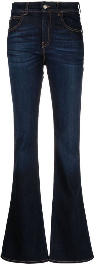 Emporio Armani Flared jeans Blauw