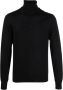 Emporio Armani Gebreide coltrui Zwart - Thumbnail 1
