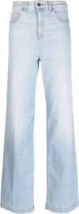 Emporio Armani High waist jeans Blauw