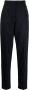 Emporio Armani High waist broek Blauw - Thumbnail 1