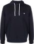 Emporio Armani Hoodie met logopatch Blauw - Thumbnail 1