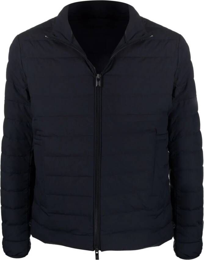 Emporio Armani Jack met logopatch Blauw