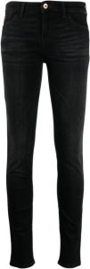 Emporio Armani Jeans met geborduurd logo Zwart