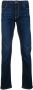 Emporio Armani jeans met recht uitlopende pijpen Blauw - Thumbnail 1