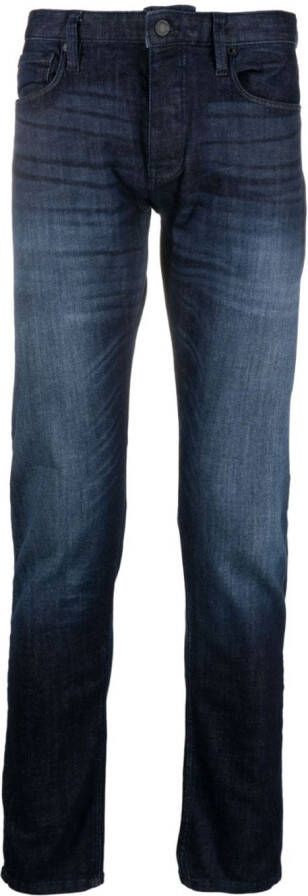 Emporio Armani Jeans met stonewash-effect Blauw