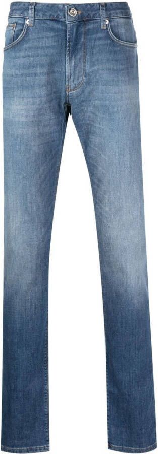 Emporio Armani Jeans met vervaagd-effect Blauw