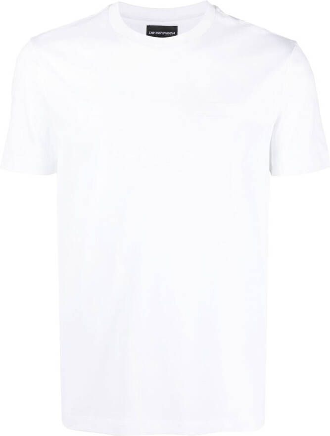 Emporio Armani Katoenen T-shirt Wit