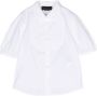 Emporio Ar i Kids Shirt met bies Wit - Thumbnail 1