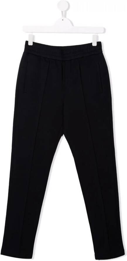 Emporio Ar i Kids Getailleerde trainingsbroek Blauw