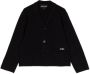 Emporio Ar i Kids Blazer met geborduurd logo Zwart - Thumbnail 1