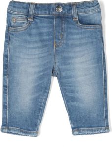 Emporio Ar i Kids Verwassen jeans Blauw