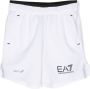 Emporio Ar i Kids Shorts met logopatch Wit - Thumbnail 1