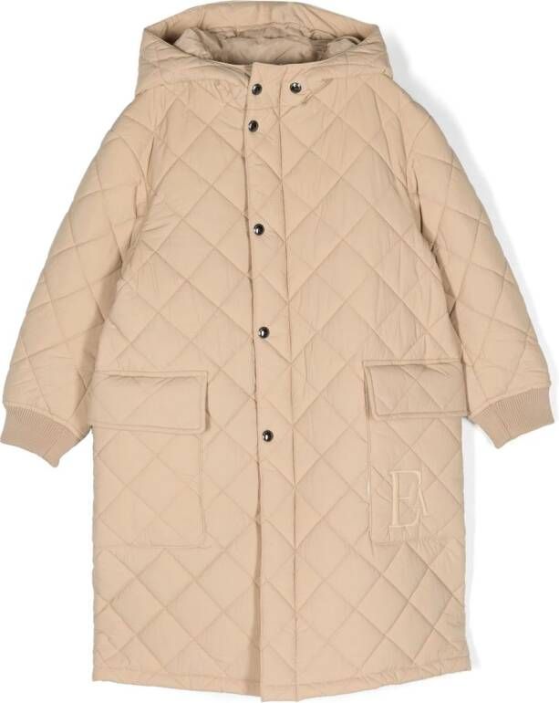 Emporio Ar i Kids Jas met capuchon Beige