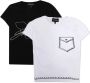 Emporio Ar i Kids Set van twee T-shirts Wit - Thumbnail 1