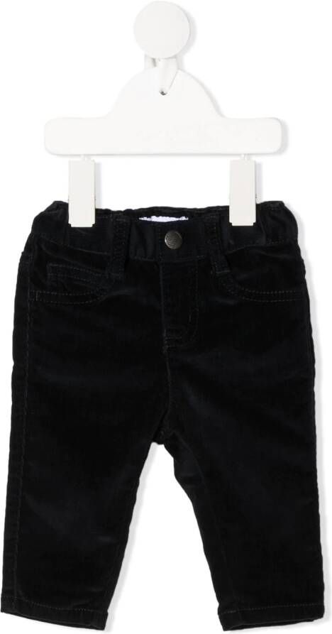 Emporio Ar i Kids Slim-fit jeans Blauw