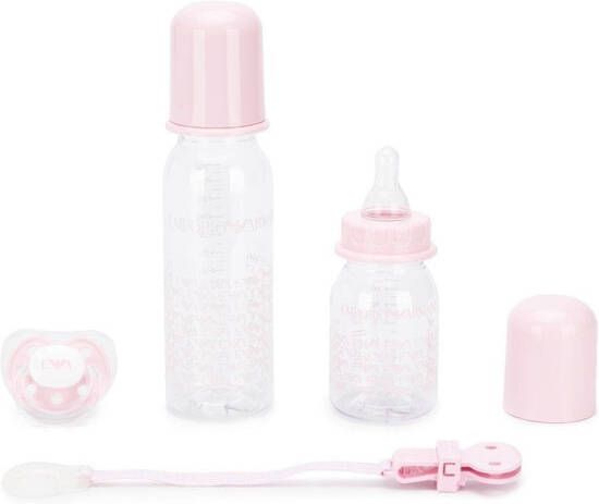 Emporio Ar i Kids Speen en fles set Roze