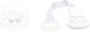 Emporio Ar i Kids Speen met logoprint Wit - Thumbnail 1