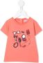 Emporio Ar i Kids T-shirt met grafische print Roze - Thumbnail 1