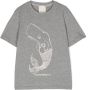 Emporio Ar i Kids T-shirt met logoprint Grijs - Thumbnail 1