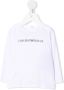Emporio Ar i Kids T-shirt met logoprint Wit - Thumbnail 1