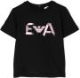 Emporio Ar i Kids T-shirt met logoprint Zwart - Thumbnail 1