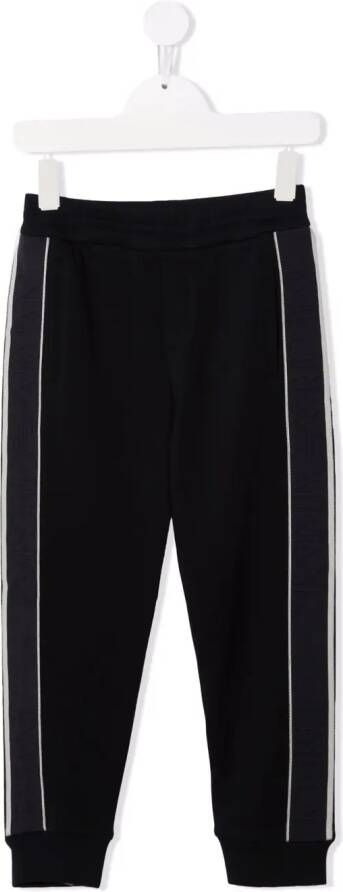 Emporio Ar i Kids Trainingsbroek met zijstreep Blauw