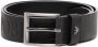 Emporio Armani Leren riem Zwart - Thumbnail 1