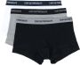 Emporio Armani logo band boxers Zwart - Thumbnail 1