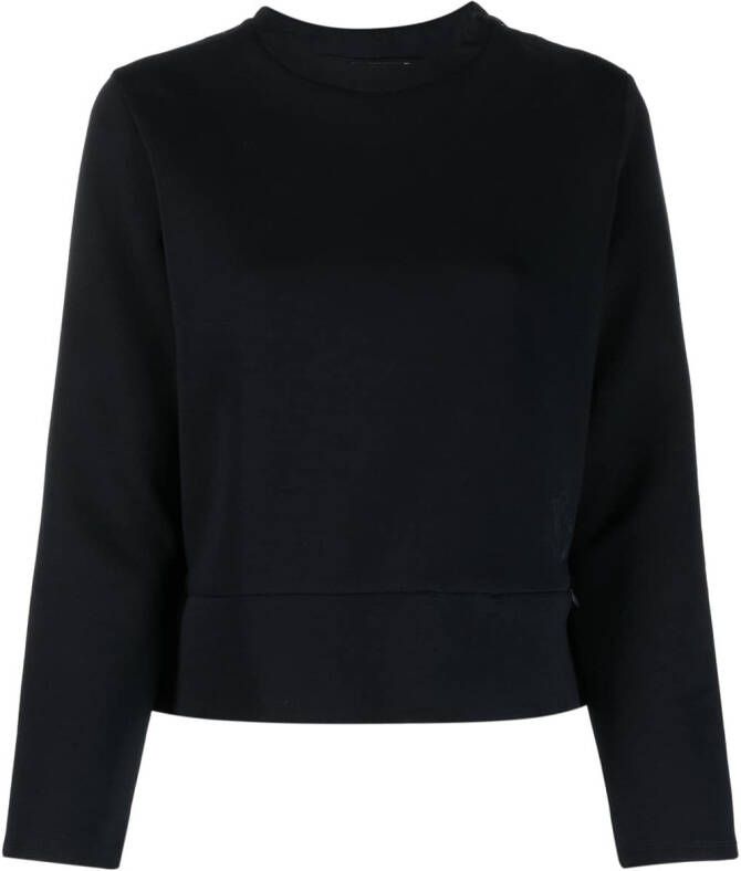 Emporio Armani Sweater met logopatch Blauw