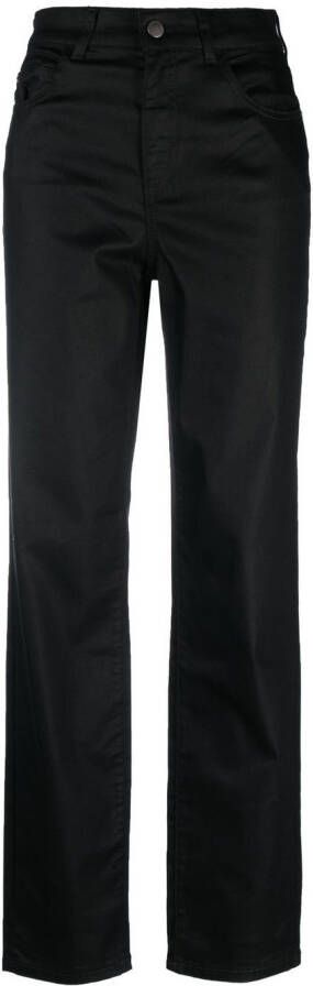 Emporio Armani Straight pantalon Zwart