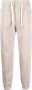 Emporio Armani Trainingsbroek met logoplakkaat Beige - Thumbnail 1