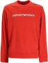 Emporio Armani Sweater met logoprint Rood - Thumbnail 1