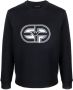 Emporio Armani Sweater met logoprint Blauw - Thumbnail 1