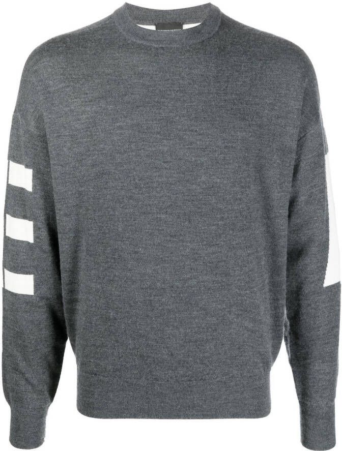 Emporio Armani Sweater met logoprint Grijs