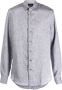 Emporio Armani Linnen overhemd Grijs - Thumbnail 1